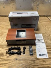 Wiscent WTB-797 CD Player Bluetooth FM Radio USB EQ Wooden Enclosure