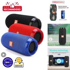 Portable Bluetooth Speaker T G TG117 FM Radio Waterproof 10W Wireless
