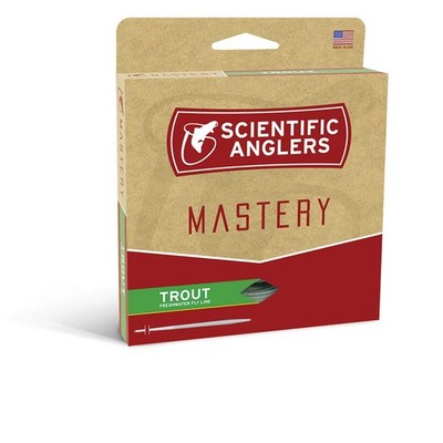 Scientific Anglers Wf- 4-F Mastery Trout Taper - Optic Green/Green (120876)