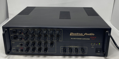 Boston Audio PA-999 Power Amplifier