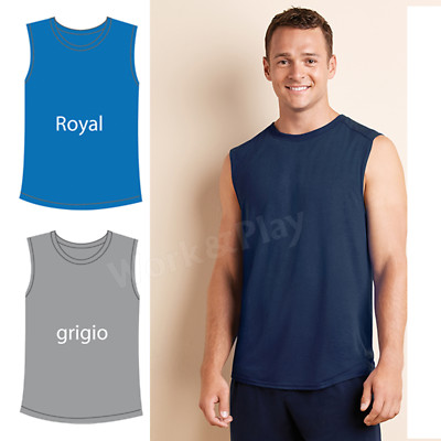 Ärmelloses T-Shirt Gym Fitness Sport für Training, Laufen
