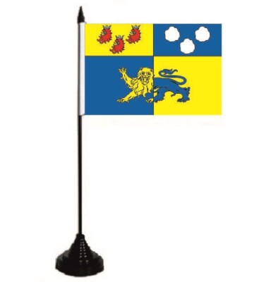Tischflagge Villey-Saint-Ètienne (Frankreich) Tischfahne Flagge 10 x 15 cm 