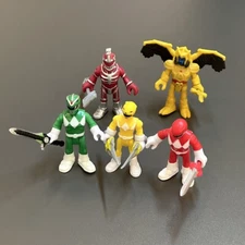 5x NEW Fisher Price Imaginext Power Rangers RANGER figure Super Friends Toy gift