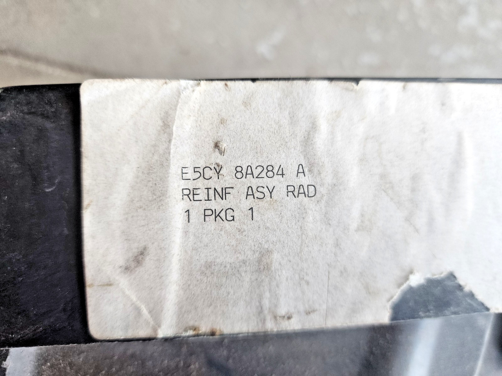 NOS 1985-1986 Mercury Capri Header Panel Foxbody GS RS McLaren  E5CY-8A284-A