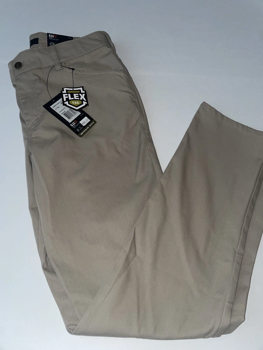 5.11 Tactical Womens Cirrus Pant 2.0 Straight Fit Size 8 Khaki 055