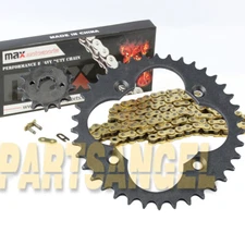Gold Drive Chain And Sprockets Kit for Honda TRX300EX TRX300X Sportrax 300 2X4