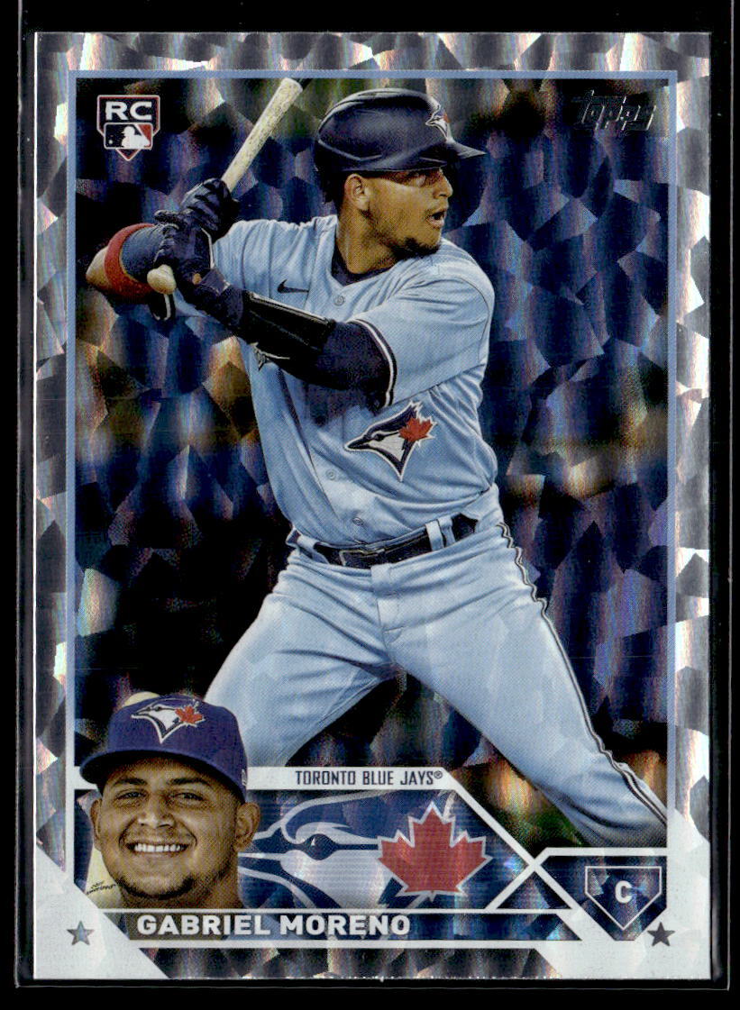 Gabriel Moreno RC - 2023 Topps Silver Pattern Foilboard Rookie #169 Toronto
