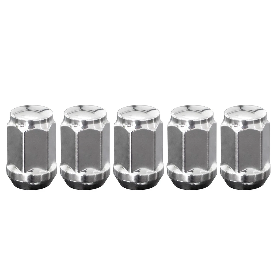 10 tuercas de rueda cromadas 12x1,25 para Subaru Impreza Legacy Forester Outback Foto 4 de 4