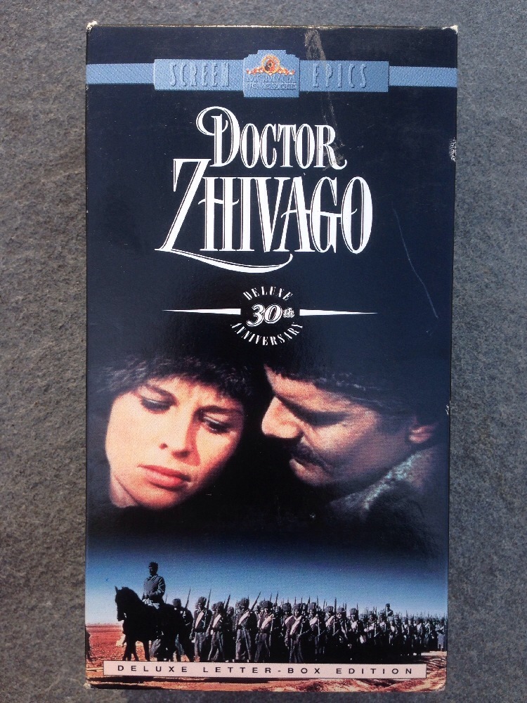 Doctor Zhivago (VHS, 1995, 2Tape Set, 30th Anniversary Edition) eBay