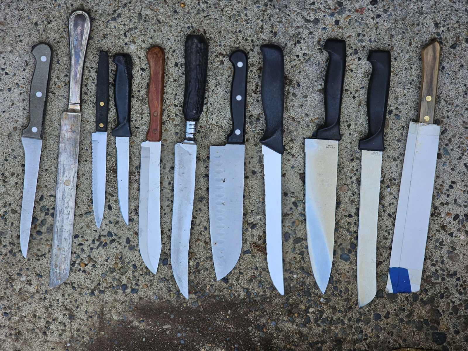 Knives Ebay Vintage Set of 11 Knives | eBay