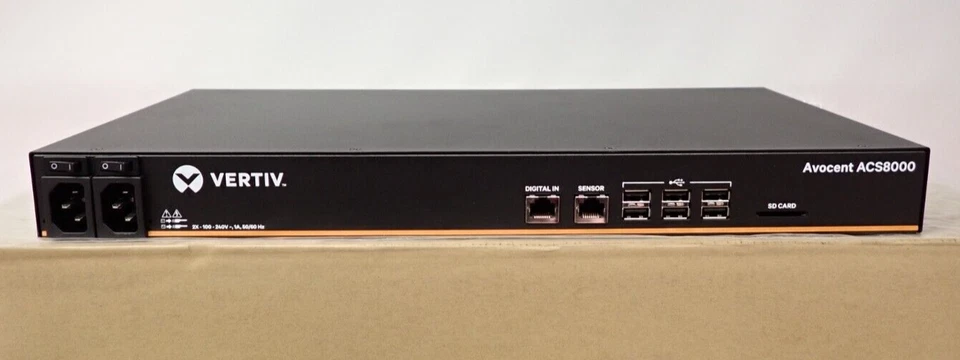 NEW Vertiv Avocent ACS8000 16-Port Console Server DAC Dual PSU ACS8016DAC - Image 2 of 4