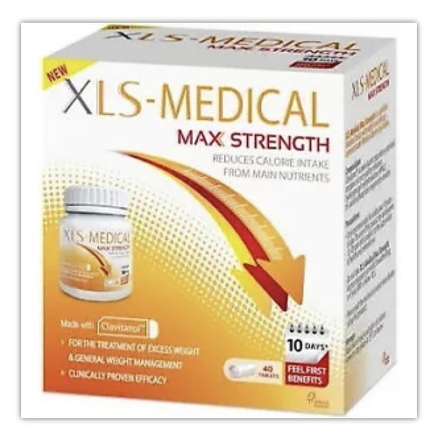 XLS Medical 3936341 Max Strength Diet Pills for Weight Loss 40 Tablets for sale online eBay