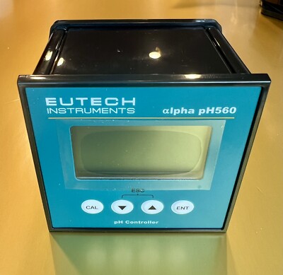 Eutech Instruments Alpha PH560 pH Controller Unit ECPHCP0560 56717-32