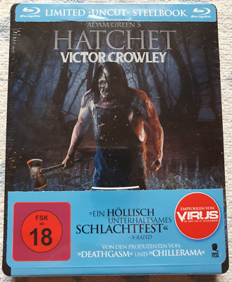 Hatchet - Victor Crowley [Blu-ray ] [Limited Uncut Steelbook NEU OVP