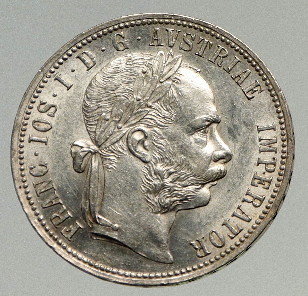 1888 AUSTRIA w King FRANZ JOSEPH I Antique VINTAGE Silver 1 Florin Coin  i93391 | eBay