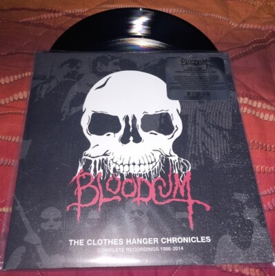 Bloodcum Clothes Hanger Chronicles KBD Rare Thrash Speed Metal 2xLP LA Slayer