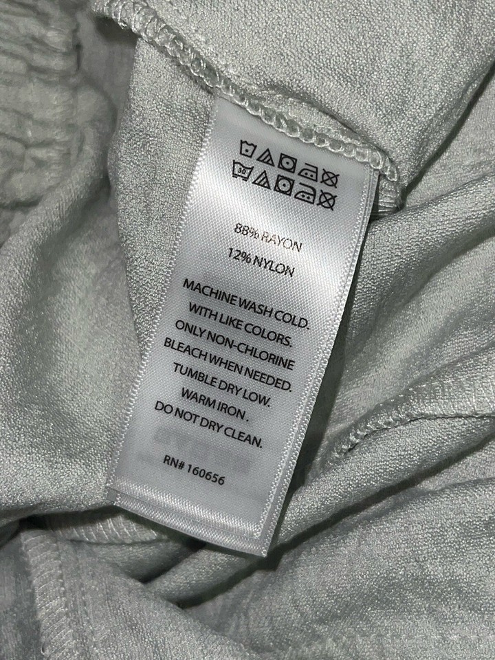 Happily Grey Wide Leg Pants Rayon Mint Green Size Small New With Tags