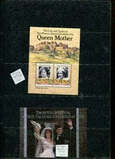 Collection De Motifs Royal Family Windsor, Oblitéré + Oblitéré 108 Blocs Et Plus