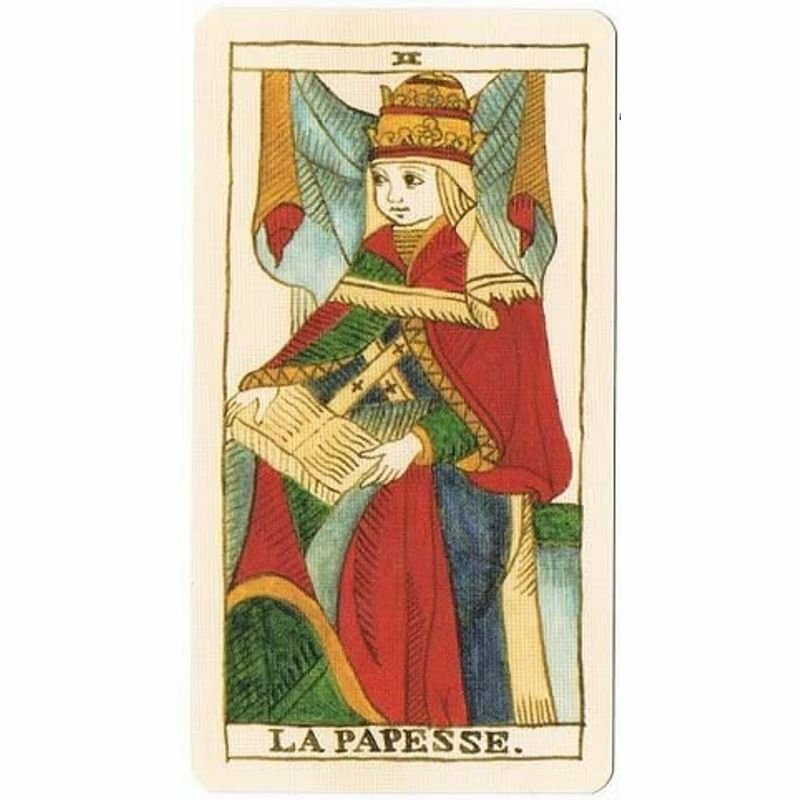 Mamanmiyuki Tarot Card Mini Size Classic Marseille Tarot