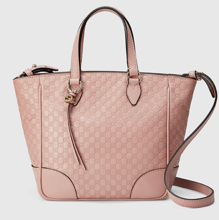 GUCCI リボン付きハンドバッグ ベージュ/ピンク GUCCI（グッチ） ハンドバッグ ショルダーバッグ2WAY 449661 ピンク