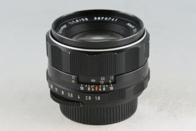 Asahi Pentax Super-Takumar 55mm F/1.8 Lens for M42 Mount #53086