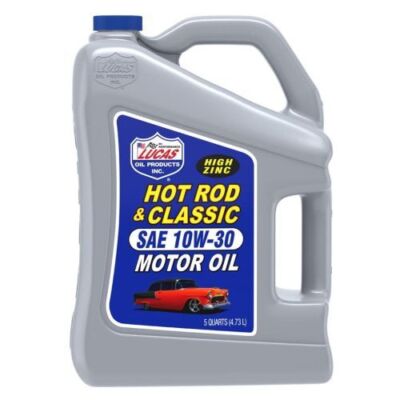 Lucas Oil 10679-3 Hot Rod and Classic Car Engine Motor Oil - SAE 10W-30 NEW