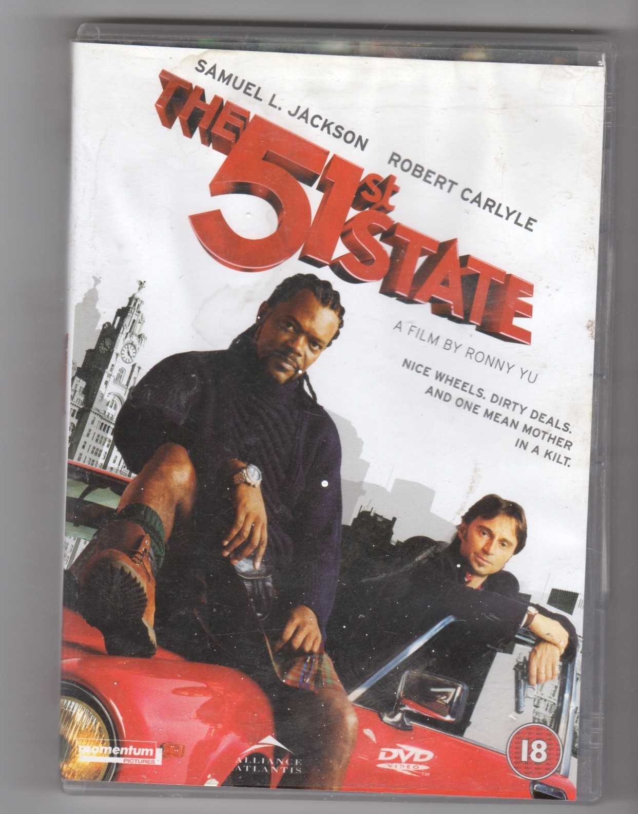 (II60) The 51st State, Samuel L Jackson/Robert Carlyle - 2001 DVD