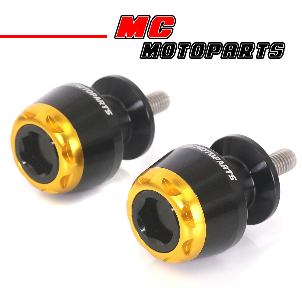 MSHINE Gold CNC Spools Paddock Stand For Kawasaki Z1000 SX 20102013 10