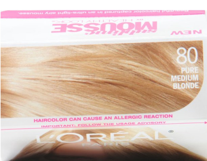 B1G1 20% OFF (Add 2) L'Oreal Healthy Look Sublime Mousse, #80 Pure Medium Blonde