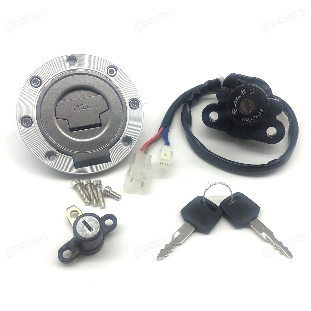 R6 1999-2005 Ignition Switch Replacement Complete Ignition Switch, Gas Cap & Seat Lock Set For Yamaha YZF-R1 1998-03 & R6 1999-05 Complete Engines For Yamaha YZF R6