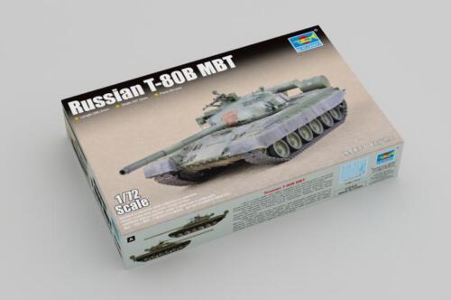 1:72 TRUMPETER KIT Russian T-80B Mbt TR07144 Modellbau - Bild 1 von 2
