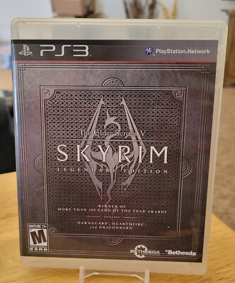 The Elder Scrolls 5 Skyrim Legendary with booklet