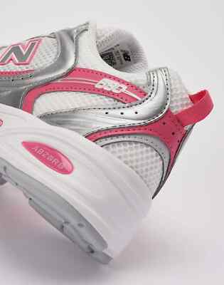 Size 8 - New Balance 530 Silver Metallic Dragon Berry for sale