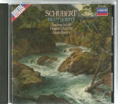 Schubert:''Trout'' Quintet CD - Brand New