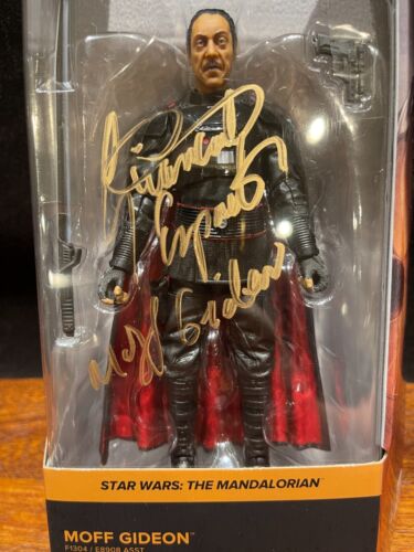 GIANCARLO ESPOSITO AUTOGRAPH - STAR WARS Black Series MOFF GIDEON - BECKETT COA - Picture 4 of 12