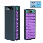 Dual USB Power Bank Case 8*18650 Battery Charger Box DIY Shell Kit