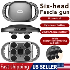 6-Head Fascia Gun, Household Charging Fascia Gun, Professional Body Massager