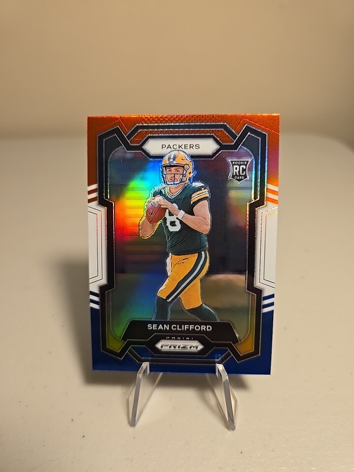 SEAN CLIFFORD RC RED WHITE BLUE PRIZM - 2023 Panini Prizm #338 GREEN BAY PACKERS