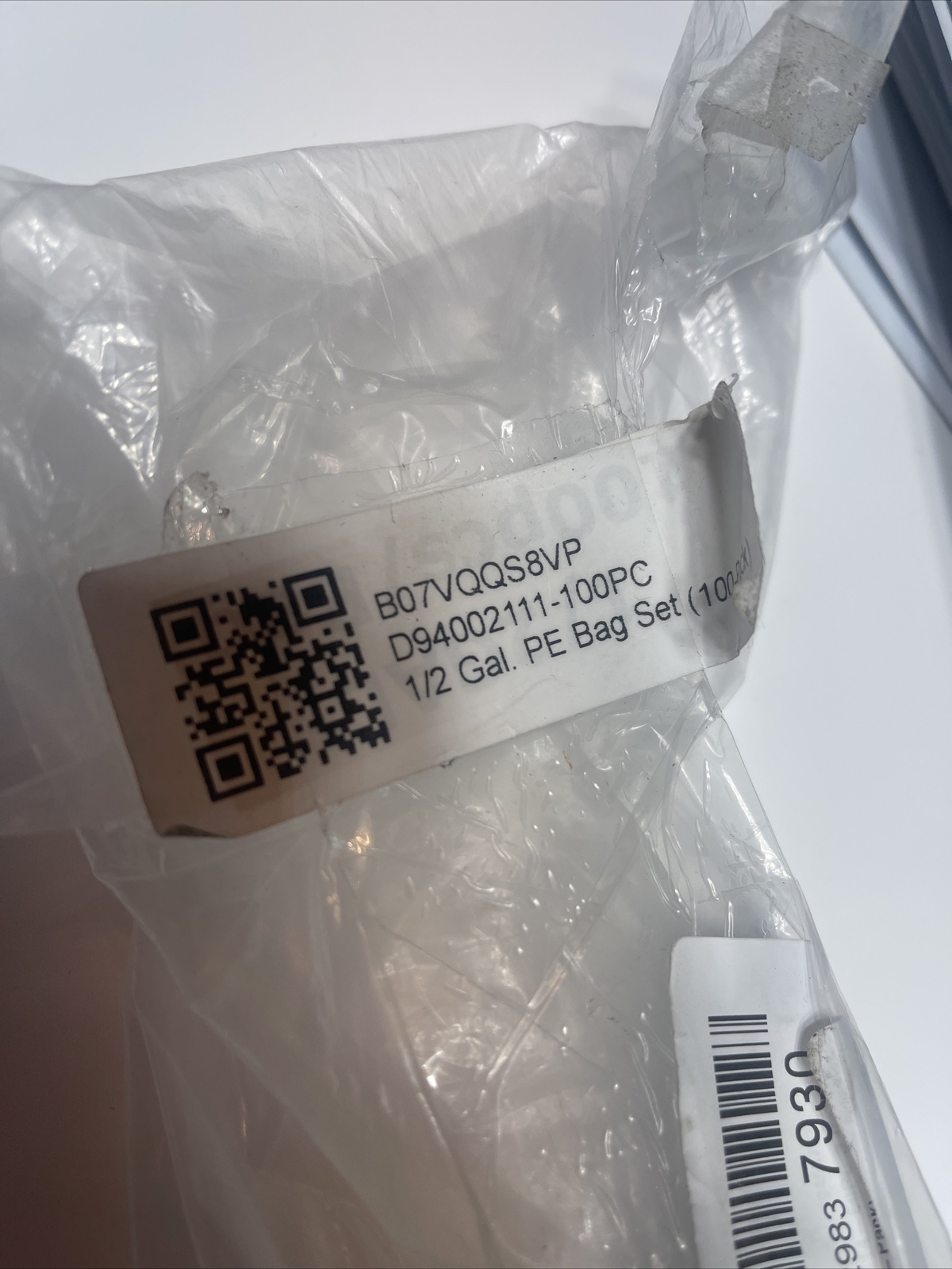 Hydro Crunch D94002111100PC 1/2 Gal. B&W PE Grow Bag Set 100 Piece