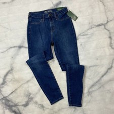 Wild Fable High Rise Skinny Jeans Size 00 Womens 00/24R Blue Dust Stretch Denim