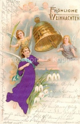 Angel Christmas Litho 