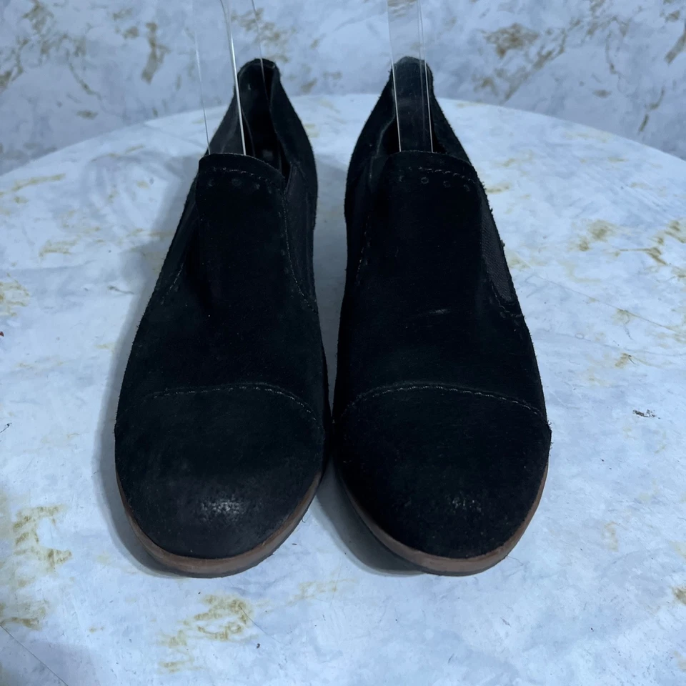 Korks by Kork Ease Mujer Talla 8.5 Zapatos Negro Gamuza Cómodo Moda Botines Foto 3 de 4