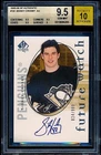 2005-06 SP Authentic Future Watch Auto Sidney Crosby Rookie RC /999 BGS 9.5 10