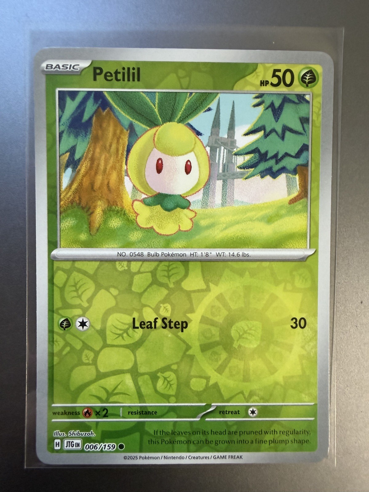 Petilil 006/159 Sv09: Journey Together Reverse Holo NM