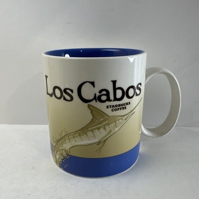 Starbucks Los Cabos Global Icon Series Mug Ceramic Coffee Cup 16oz 2016 NEW