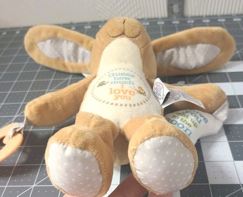 LNWT Nutbrown Hare Baby Toy “Guess How Much I Love You” Crinkle Rattle Teether - Picture 13 of 17