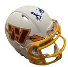 SONNY STYLES signed (Washington Commanders) Mini football helmet BECKETT BW61080