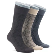 Men’s Bamboo Dress & Trouser Socks 12-Pack - 375-377