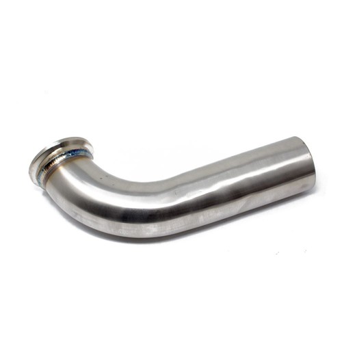 Tubo de volteo Rev9 Turbo Wastegate 44 mm acero inoxidable banda en V 8" de largo AC-109 - Imagen 2 de 3
