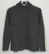 Tommy Hilfiger 1/3 Zip Sweatshirt Girls Extra Large Gray